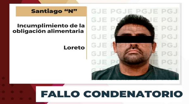 Fallo condenatorio contra sujeto por incumplir con su obligación alimentaria en Loreto