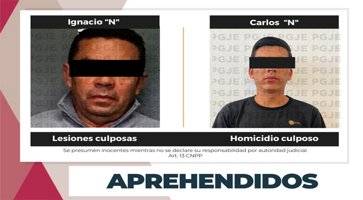 Aprehenden a 2 sujetos por la comisión de delitos en CSL y SJC