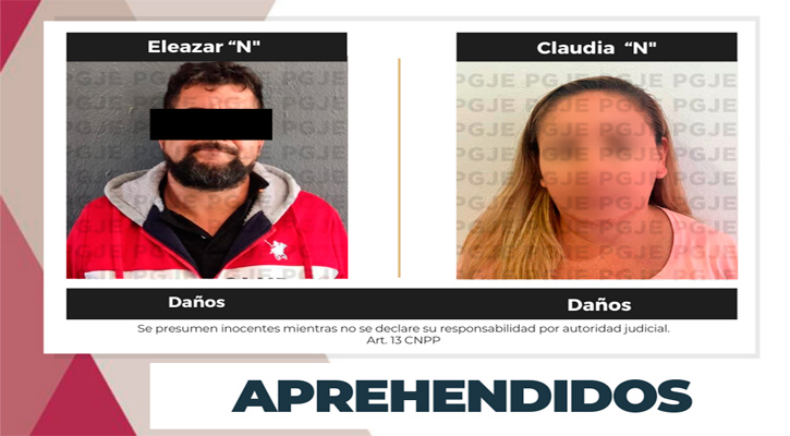 Aprehenden a 2 personas por la comisión de delitos en CSL