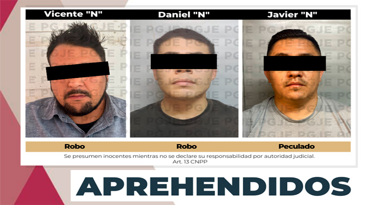 Aprehenden a 3 sujetos por la comisión de diversos delitos en La Paz y Santa Rosalía Aprehenden a 3 sujetos por la comisión de diversos delitos en La Paz y Santa Rosalía