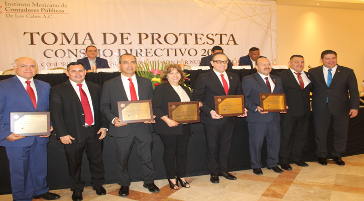 Tomó protesta el Consejo Directivo del Instituto Mexicano de Contadores Público de Los Cabos