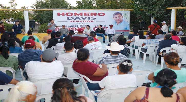 “Trabajaré por la certeza jurídica en tenencia de la tierra y agua potable para familias de La Paz”: Homero Davis “Trabajaré por la certeza jurídica en tenencia de la tierra y agua potable para familias de La Paz”: Homero Davis