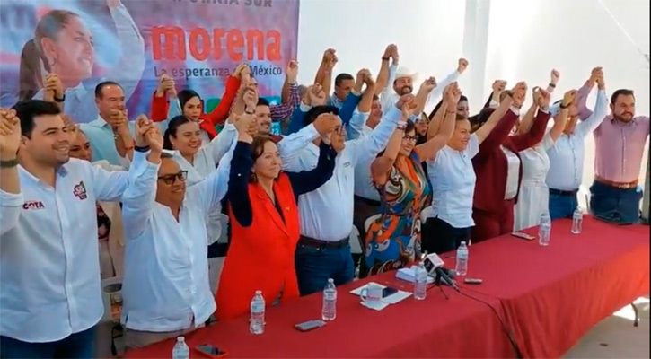 “No queremos que nadie se vaya de la 4T”: Leticia Quesada “No queremos que nadie se vaya de la 4T”: Leticia Quesada