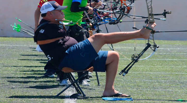 Considera el arquero Víctor Sardina es factible calificar a los Paralímpicos de París 2024