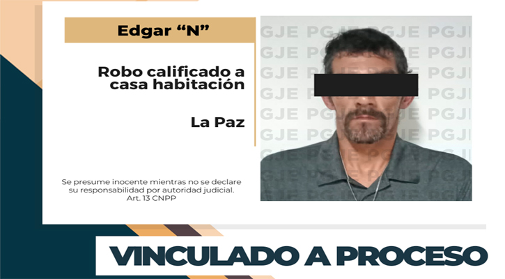 Vinculado a proceso por robo de equipo de cómputo en La Paz Vinculado a proceso por robo de equipo de cómputo en La Paz