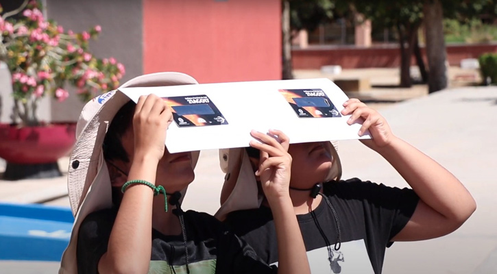 Invita la UABCS a presenciar el eclipse de sol en sus instalaciones en La Paz