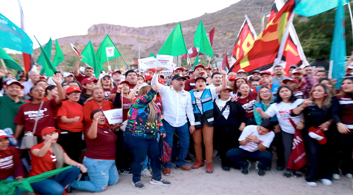 “Vamos directo a la victoria con el amplio respaldo de la gente”: Homero Davis