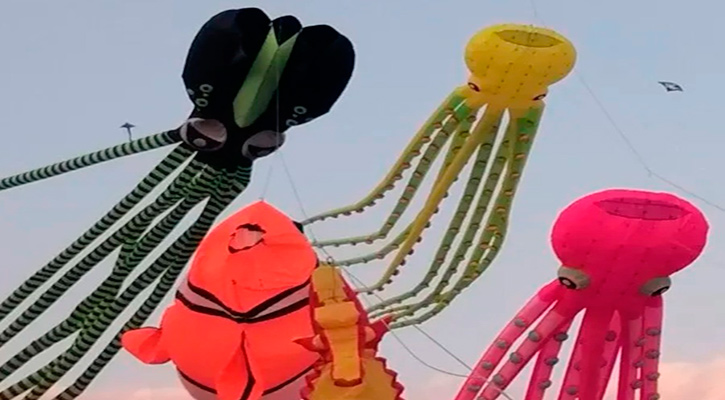 Habrá exhibición de papalotes gigantes en playa El Tule