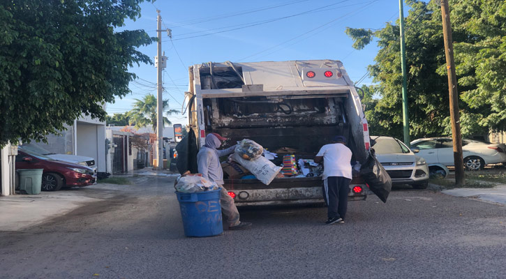 Restablecen en La Paz el servicio de recolección de basura en colonias pendientes