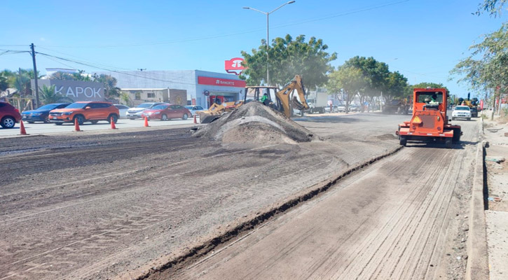 Realizarán labores de reencarpetado en el bulevar Olachea de La Paz