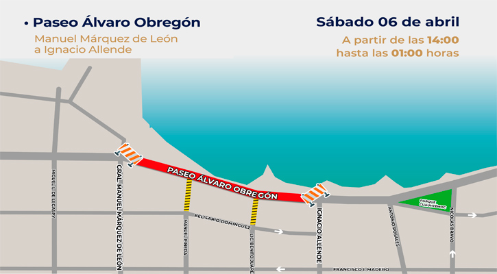 Habrá cierre vial del malecón de La Paz por revisión mecánica y exhibición de vehículos de off road Habrá cierre vial del malecón de La Paz por revisión mecánica y exhibición de vehículos de off road