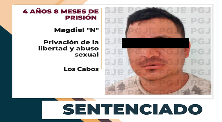 Sentenciado a más de 4 años de prisión culpable de privación ilegal de la libertad y abuso sexual en CSL Sentenciado a más de 4 años de prisión culpable de privación ilegal de la libertad y abuso sexual en CSL