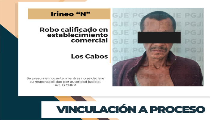 Prisión preventiva por robo a comercio en CSL