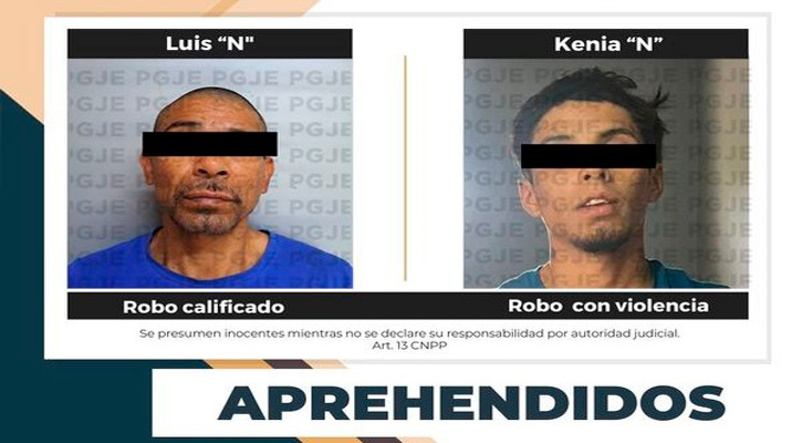 Aprehenden a 2 sujetos por robo en La Paz y Los Cabos