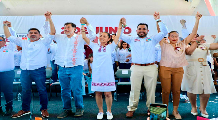 “Christian Agúndez cuenta con el respaldo del pueblo y será el próximo Presidente Municipal de Los Cabos”: Claudia Sheinbaum “Christian Agúndez cuenta con el respaldo del pueblo y será el próximo Presidente Municipal de Los Cabos”: Claudia Sheinbaum