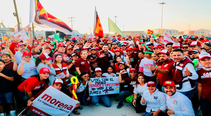“El 2 de junio tendremos el apoyo del pueblo y vamos a ganar contundentemente”: Christian Agúndez
