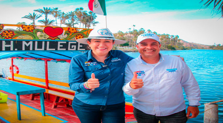 Se compromete Edith Aguilar a construir un nuevo estadio de beisbol para Heroica Mulegé Se compromete Edith Aguilar a construir un nuevo estadio de beisbol para Heroica Mulegé