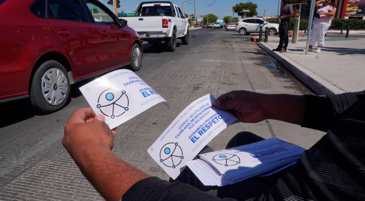 Exhortan en La Paz a respetar los “cajones azules”