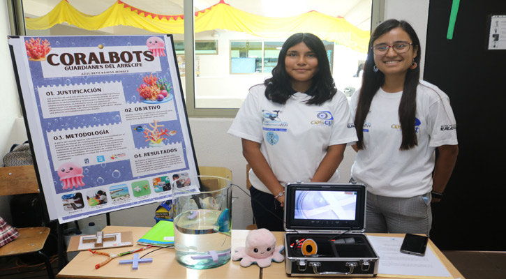 Participan 193 proyectos en etapa municipal ExpoCiencias La Paz 2024