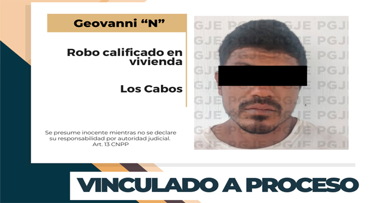 Vinculado a proceso por robo en CSL