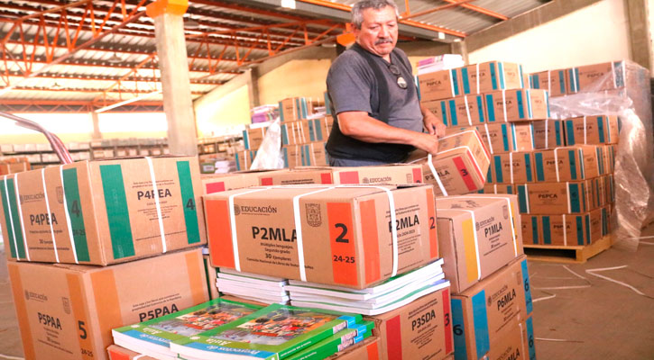 Más de un millón 200 mil libros de texto gratuito para el ciclo 2024-202 recibirá BCS