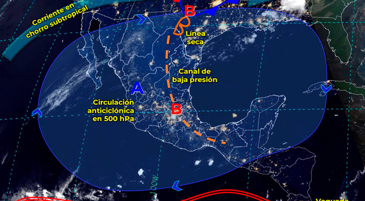 Se esperan temperaturas de hasta 45° en La Paz; 40º en Los Cabos