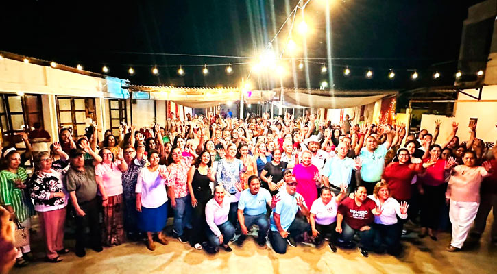 Recibió Paz Ochoa respaldo de trabajadores de la educación de Loreto