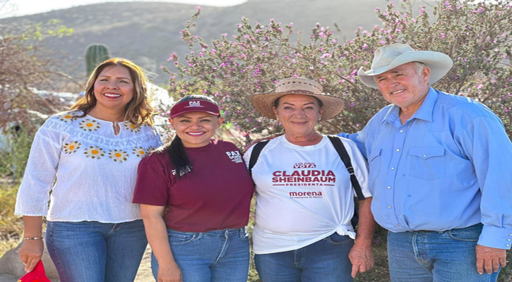 Respalda Lucía Trasviña el proyecto transformador de Paz Ochoa en Loreto Respalda Lucía Trasviña el proyecto transformador de Paz Ochoa en Loreto