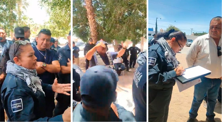 Paro de labores de policías municipales en Comondú a unas horas de las elecciones Paro de labores de policías municipales en Comondú a unas horas de las elecciones