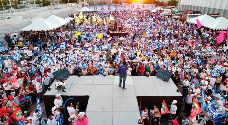 “La Paz ya se decidió por un cambio; no a la reelección”: Rigo Mares