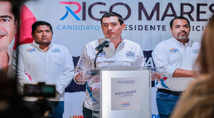 “En mi gobierno sí resolveremos el caos vial y el problema de agua en La Paz”: Rigo Mares