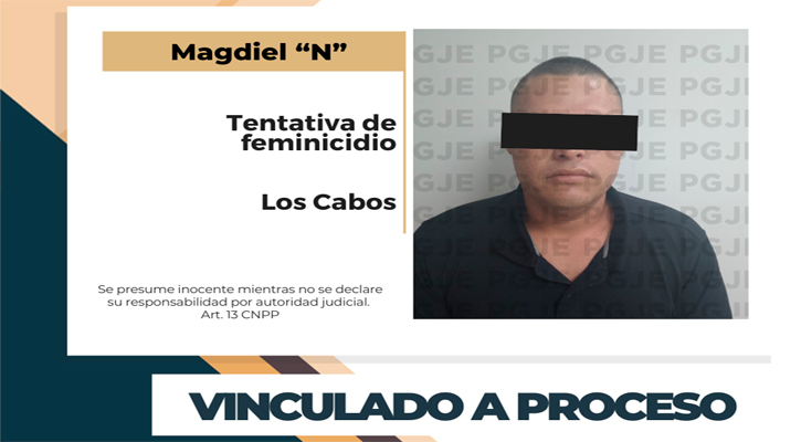 Vinculado a proceso por tentativa de feminicidio en CSL