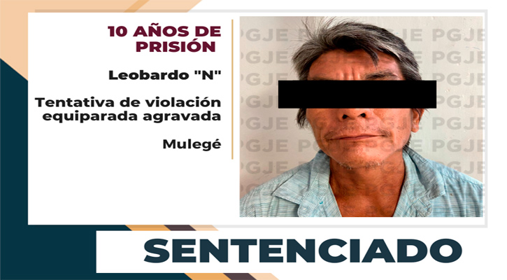 Sentenciado a 10 años de prisión por violación equiparada agravada en grado de tentativa en Heroica Mulegé