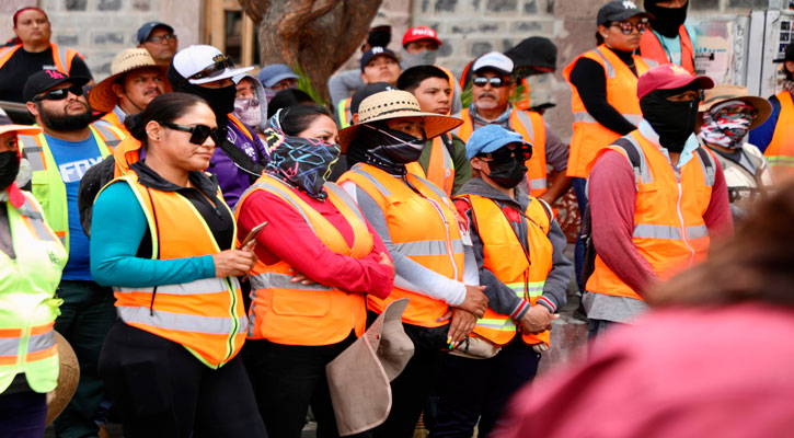 Arrancó jornada de limpieza “Juntas y juntos desde el Centro” en La Paz Arrancó jornada de limpieza “Juntas y juntos desde el Centro” en La Paz