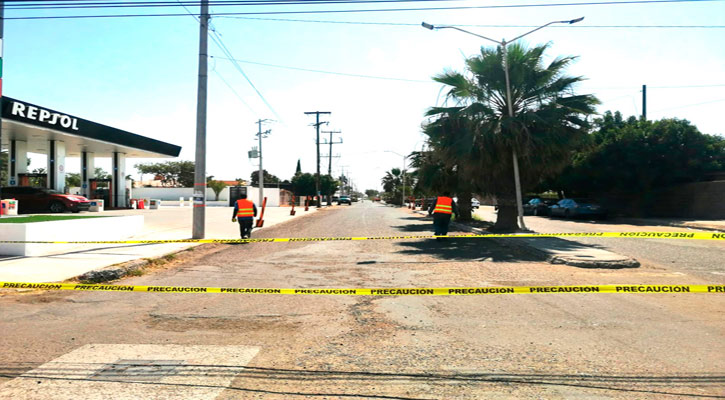 Reconstruyen bulevar Antonio Álvarez en Ciudad Constitución