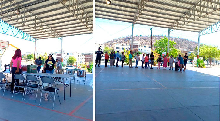 Con llamado a votar libremente, inició jornada electoral en BCS Con llamado a votar libremente, inició jornada electoral en BCS