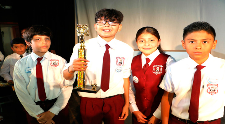Ganó la primaria Justo Sierra de SJC el concurso “Misión Conocimiento”