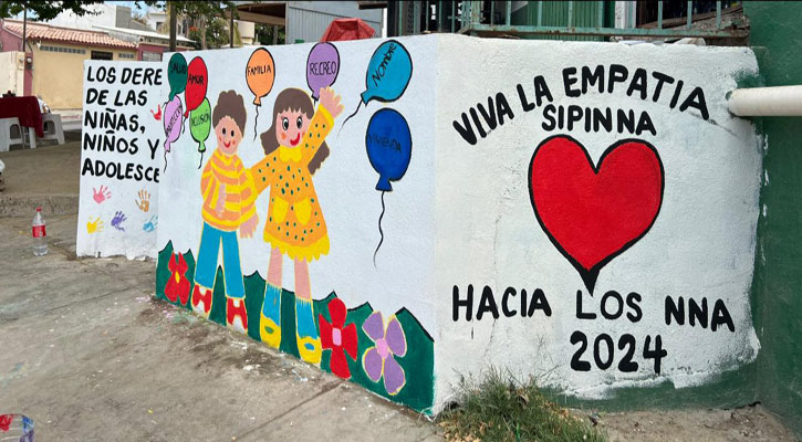 Impulsan programa “Pintando Mis Derechos” en CSL