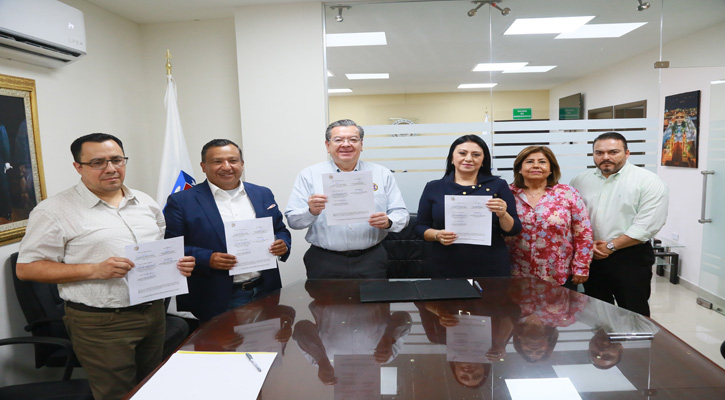 Firma Poder Judicial de BCS convenio de colaboración académica con Indepac