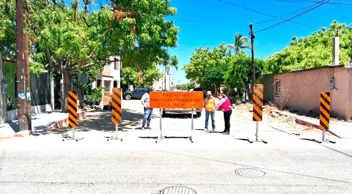 Iniciará esta semana la pavimentación de la calle Veracruz en La Paz