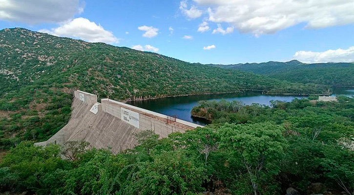 Potabilizadora de la presa La Buena Mujer lleva avance del 42% Potabilizadora de la presa La Buena Mujer lleva avance del 42%