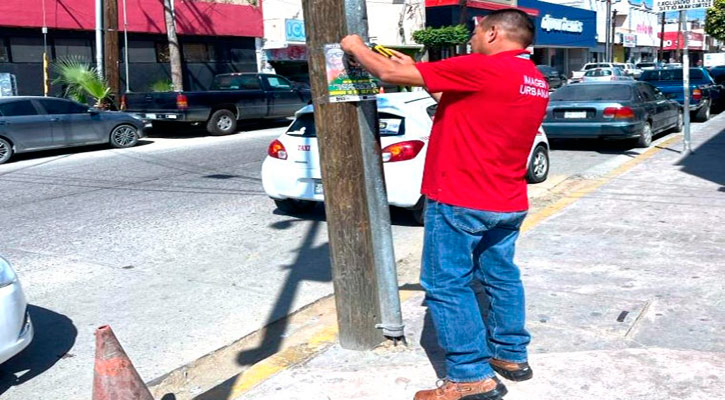 Llama el gobierno de Los Cabos a partidos políticos al retiro de la propaganda electoral para evitar la contaminación visual