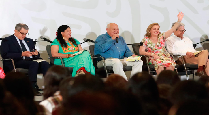 Participó el Gobernador en “Fandango por la Lectura” junto a Beatriz Gutiérrez Müller