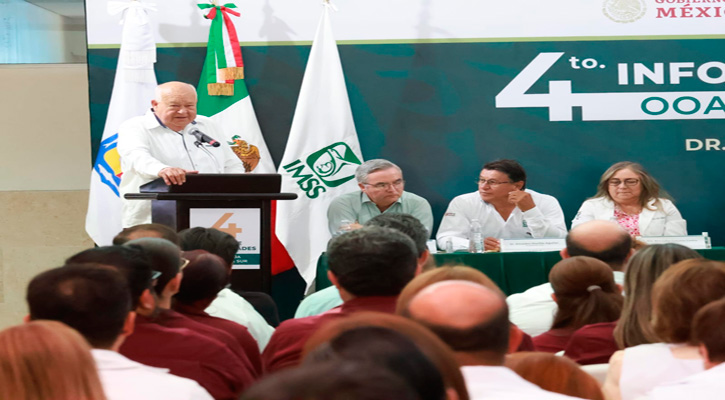 Destaca el Gobernador esfuerzo del IMSS por mejorar la calidad y calidez de los servicios que ofrece en BCS
