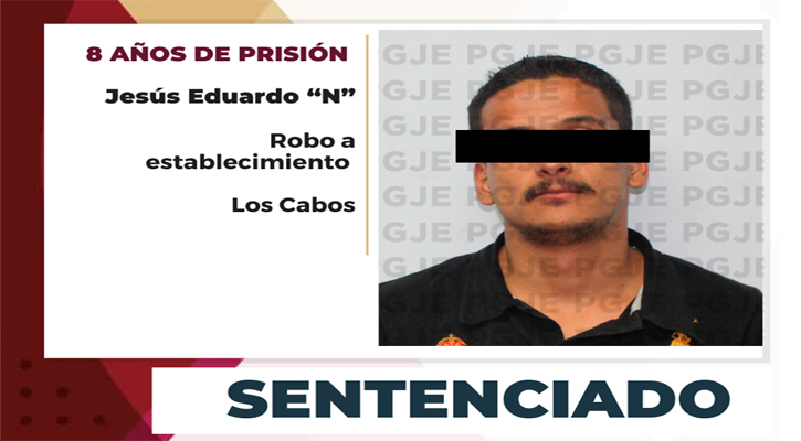 Sentenciado a 8 años de prisión por robo con violencia a una farmacia de CSL
