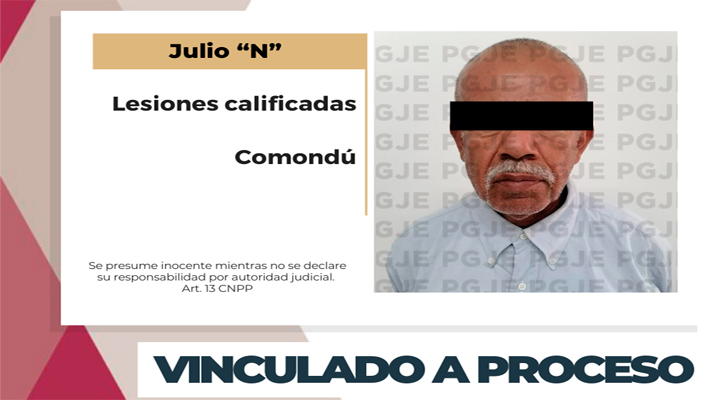 Vinculado a proceso por lesiones calificadas con ventaja en Ciudad Insurgentes