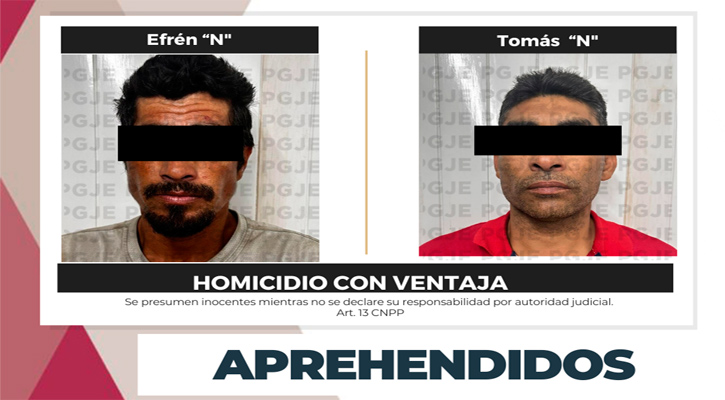 Aprehenden a sujetos probables responsables de homicidio en Migriño