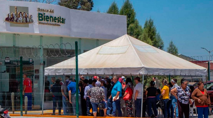 Ante aglomeración en bancos de Bienestar, buscan mejorar la atención