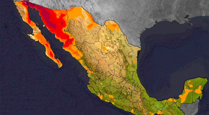 BCS entre las zonas más calientes del país este fin de semana