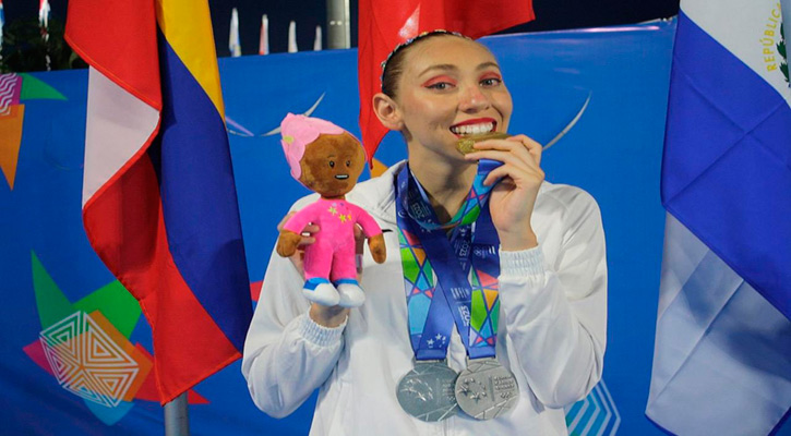 Último ensayo la Copa Mundial de Natación Artística de Hungría antes de llegar a París 2024: Glenda Inzunza Último ensayo la Copa Mundial de Natación Artística de Hungría antes de llegar a París 2024: Glenda Inzunza
